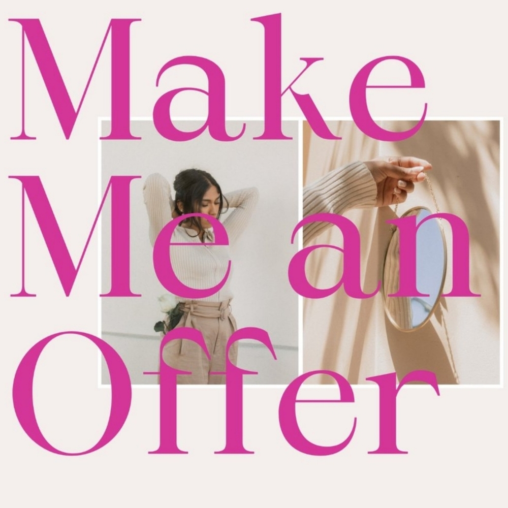 Offers Are Welcome Office Wear Business Casual Luxury Prom Wedding